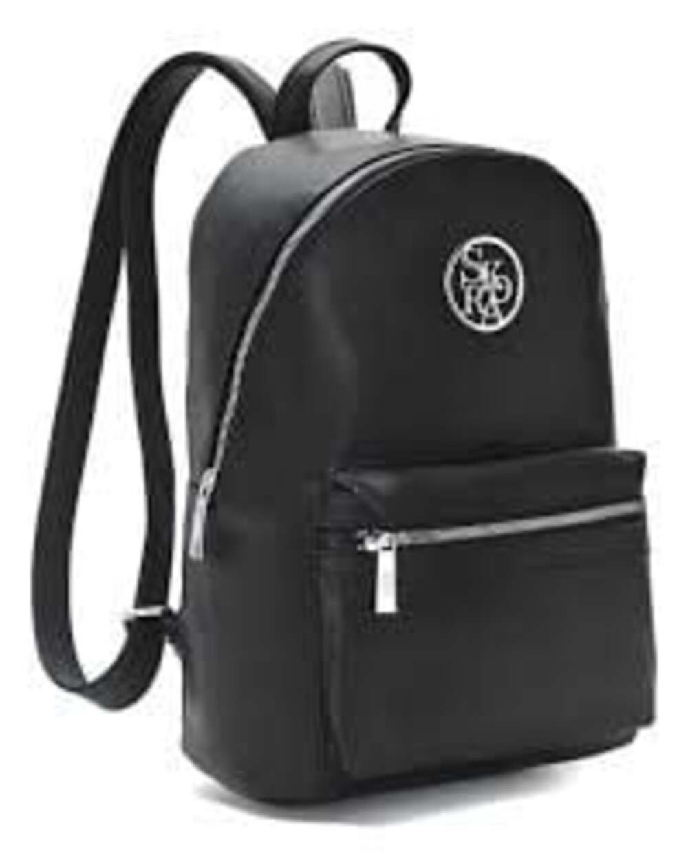 CXL by Christian Lacroix Black Faux Leather Backpack